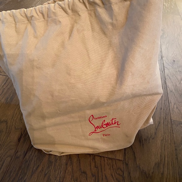 Christian Louboutin Paloma Lg. Calf leather. Leopard guitar strap. Top Tier! - Picture 2 of 11